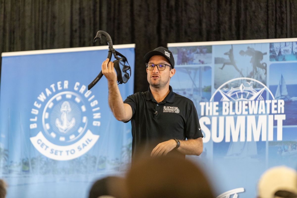 Classroom freediving session at the 2026 Summit